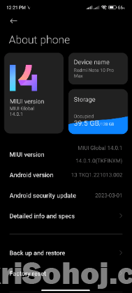Redmi note 10 pro max